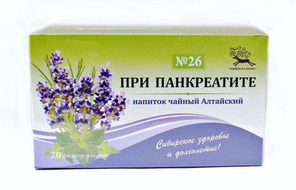 Сбор №26 При панкреатите Универсал-Фарма
