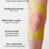 Био-стикер redox магнитный для коленного сустава