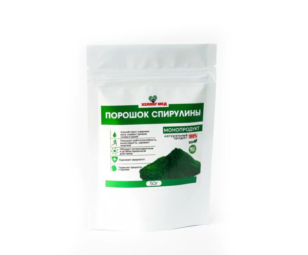 Спирулина порошок 2 Хелпер Мед
