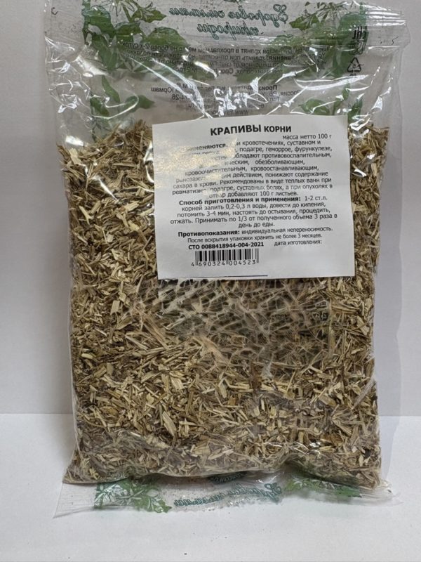 Крапива корни